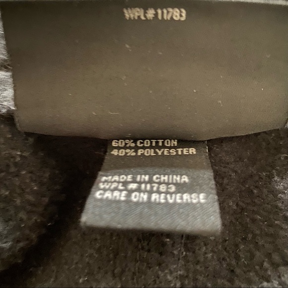 Holloway Mens Black Athletic Fleece Wolf Cotton Blend Loungewear Sweatpants - Picture 8 of 9